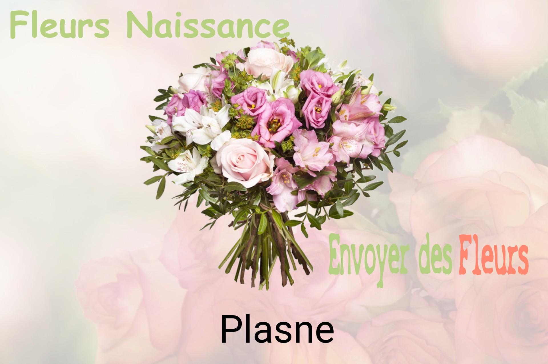 Bouquet de fleurs de naissance livré à Plasne
